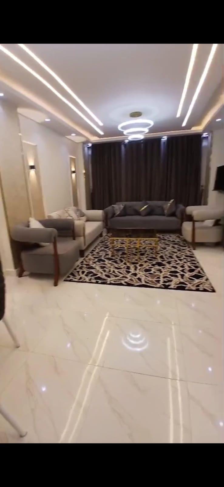 شقة - للايجار - مفروش - الثلاثيني جانبي