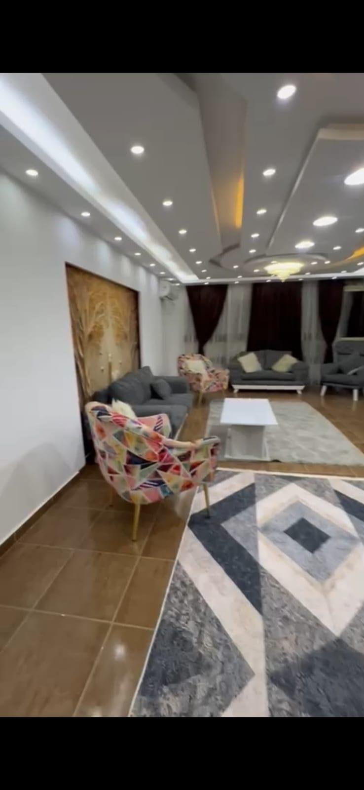 شقة - للايجار - مفروش - ابن بطوطة