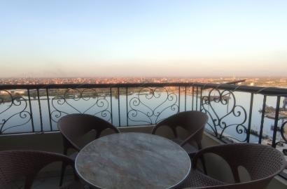 شقة - للايجار - مفروش - المعادي ع النيل